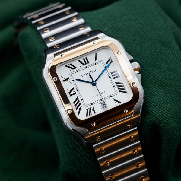 Cartier Santos Two Tone