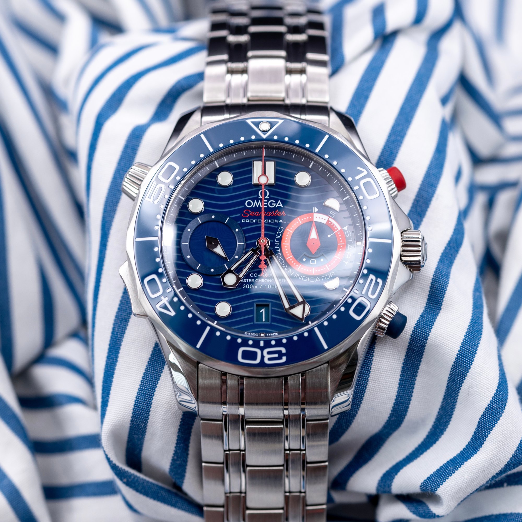 Omega Seamaster Diver 300 M America's Cup Chronograph