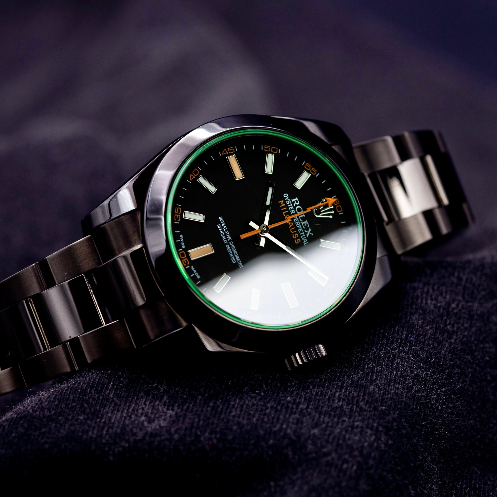 Rolex Milgauss Custom Black PVD